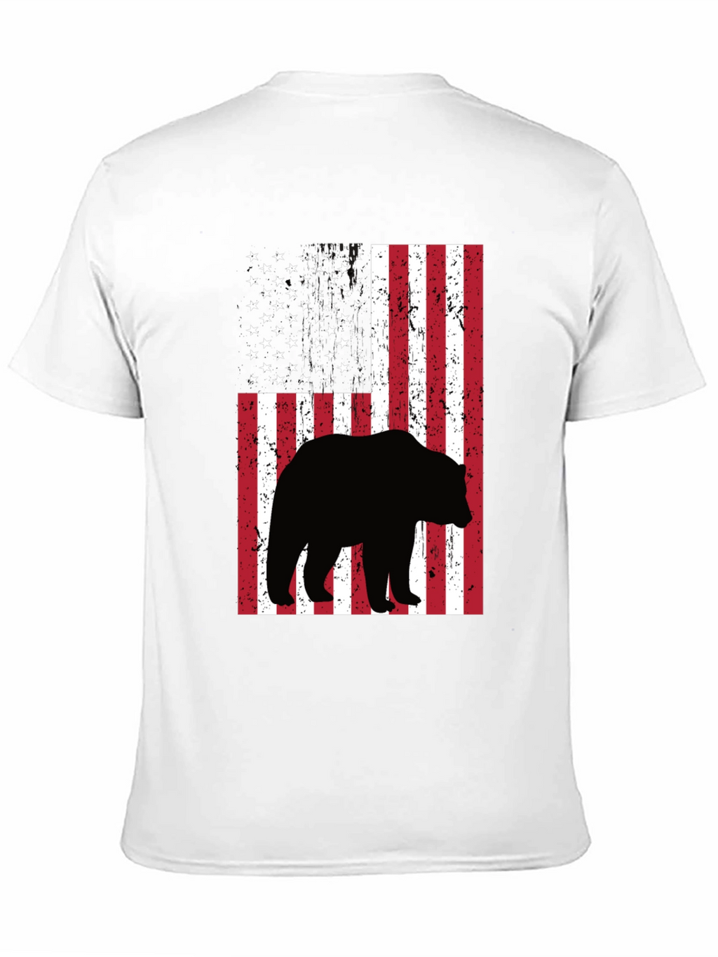 American Flag Bear T-Shirt