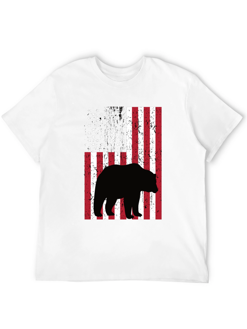 American Flag Bear T-Shirt