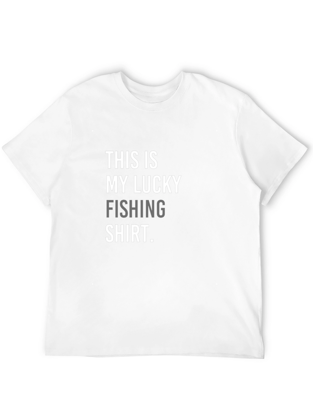 Lucky Fishing T-Shirt - Mens Black Tee