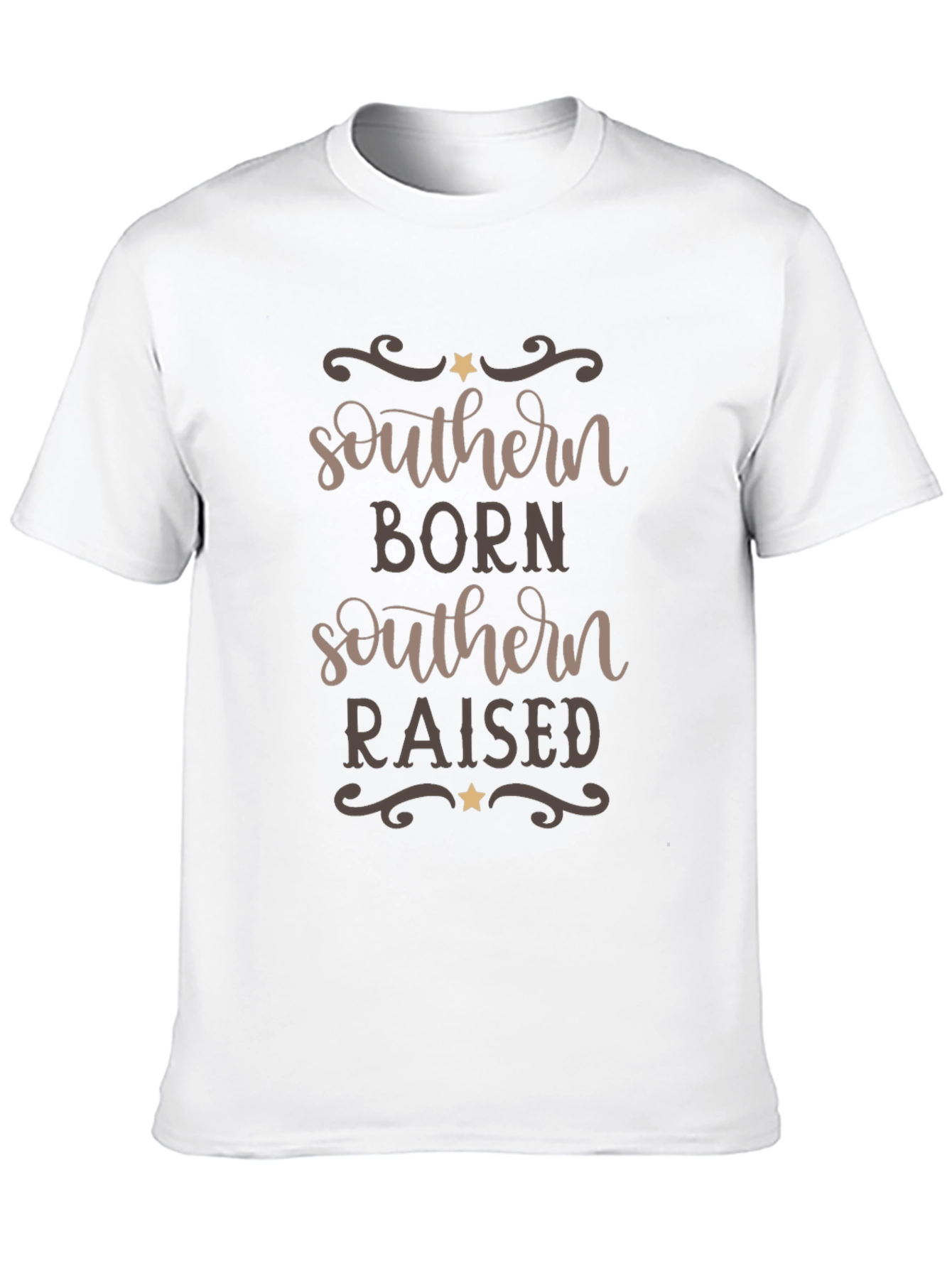 Southern Born Raised Graphic Tee