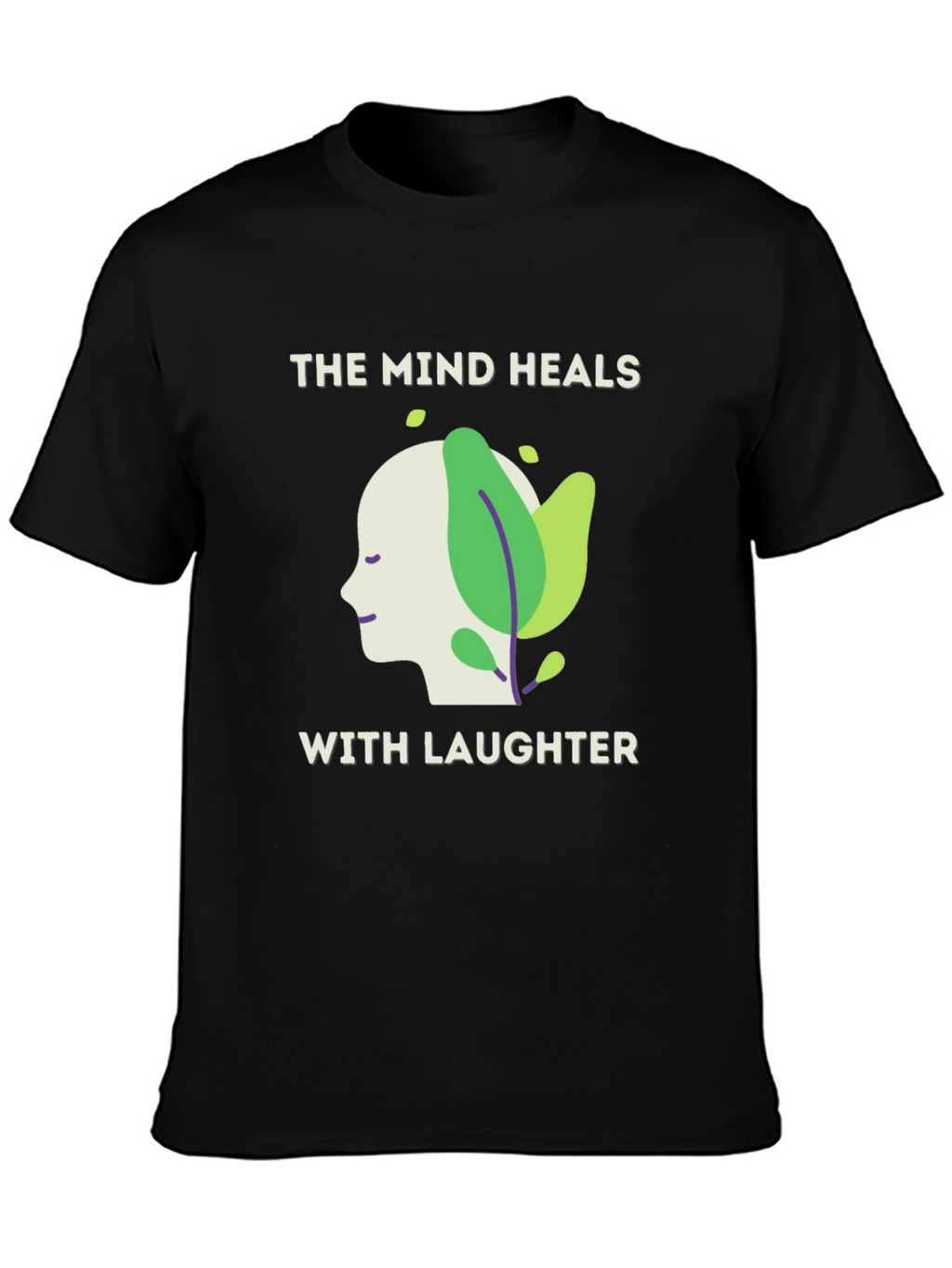 The Mind Heals with Laughter Graphic Tee