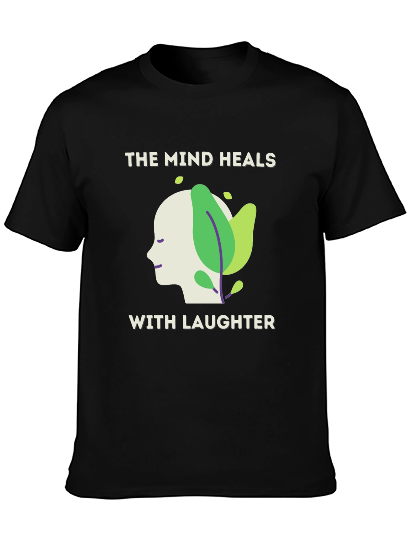 The Mind Heals with Laughter Graphic Tee