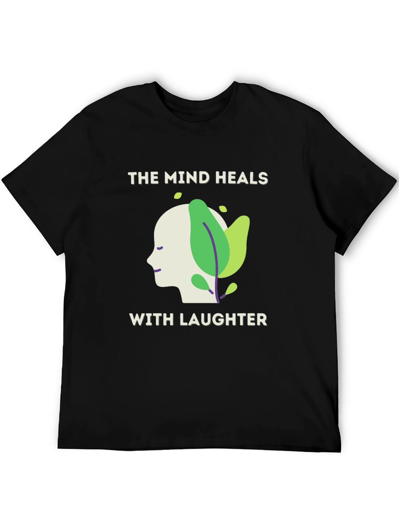 The Mind Heals with Laughter Graphic Tee