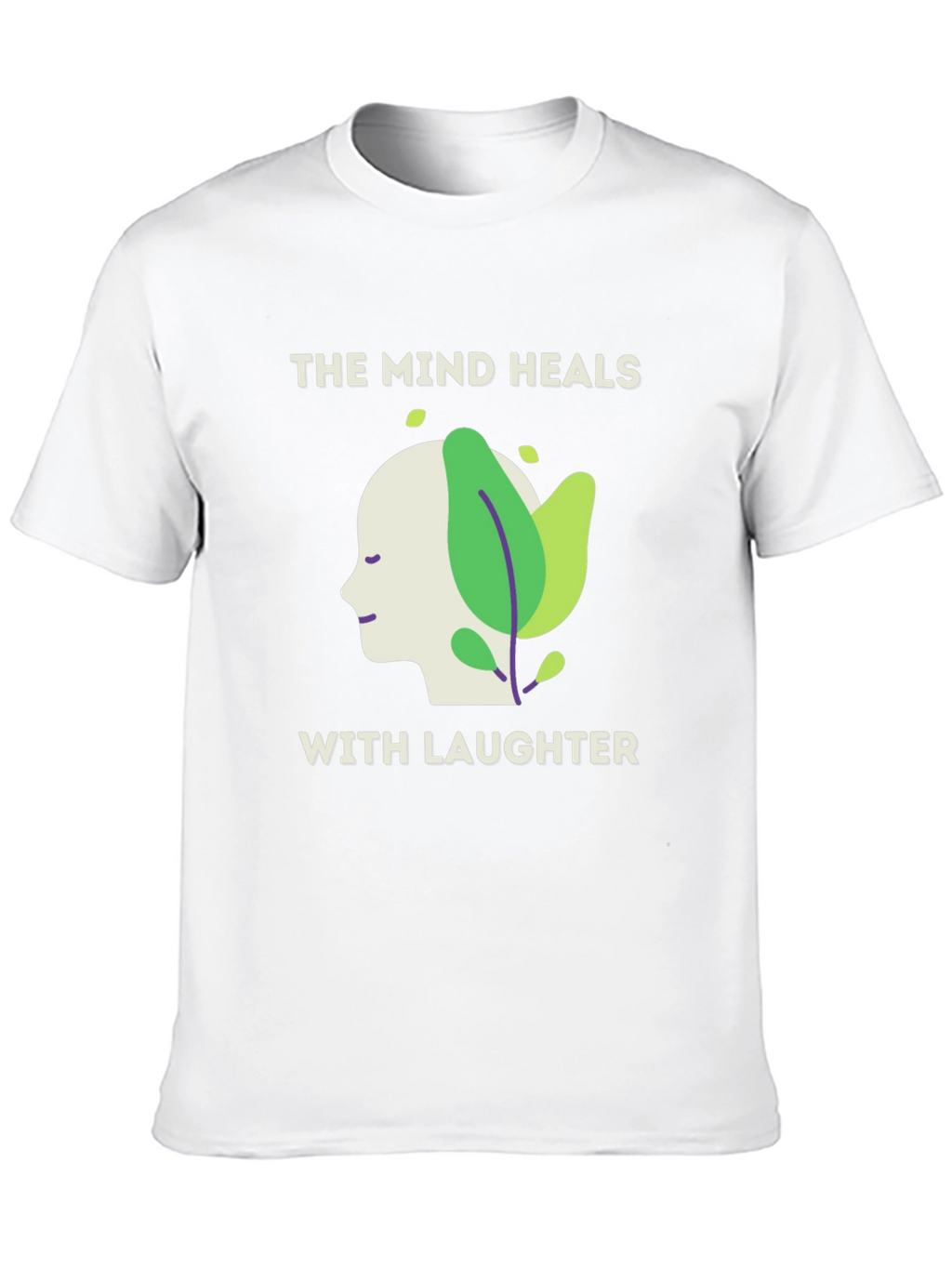 The Mind Heals with Laughter Graphic Tee