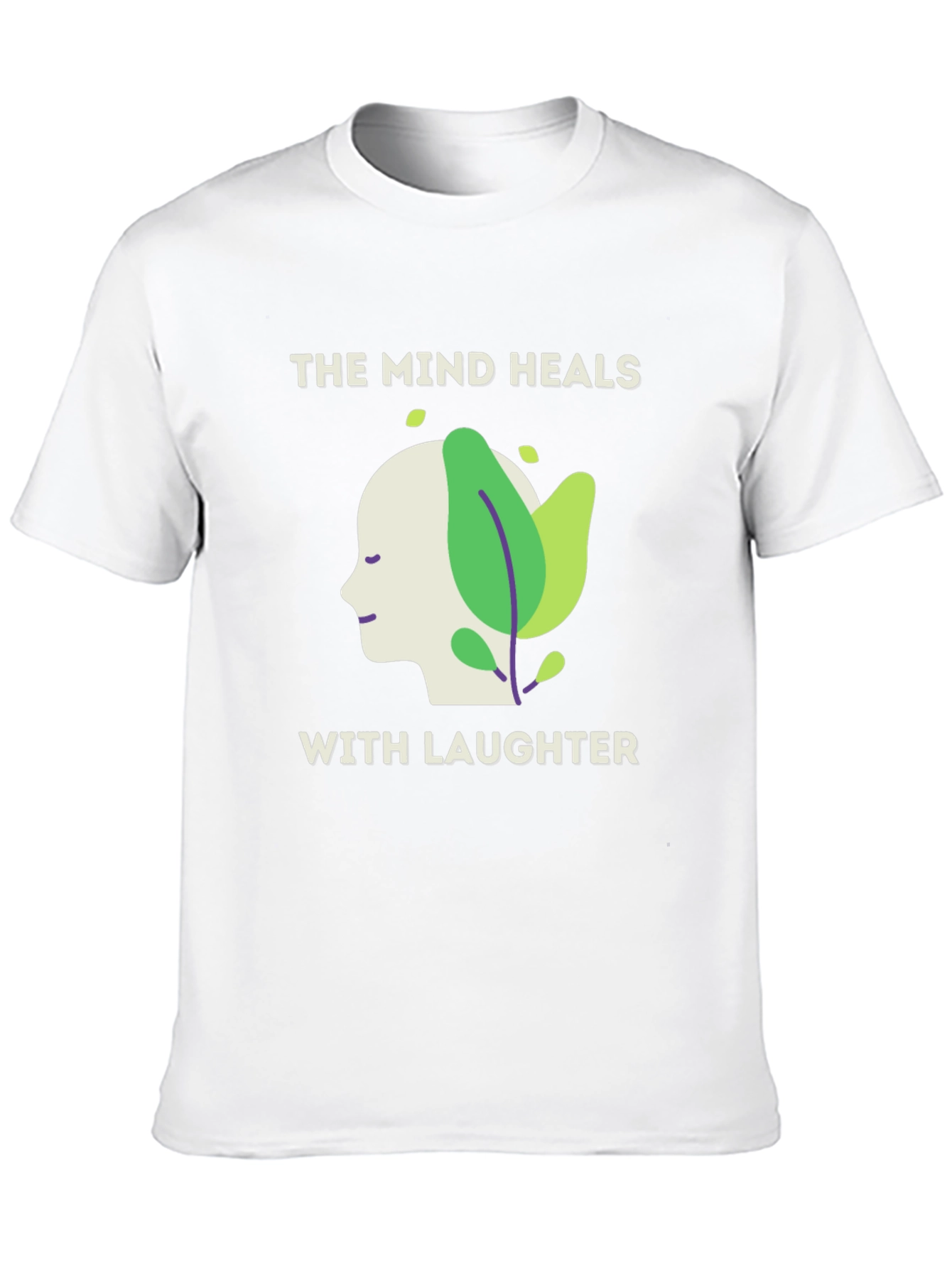 The Mind Heals with Laughter Graphic Tee