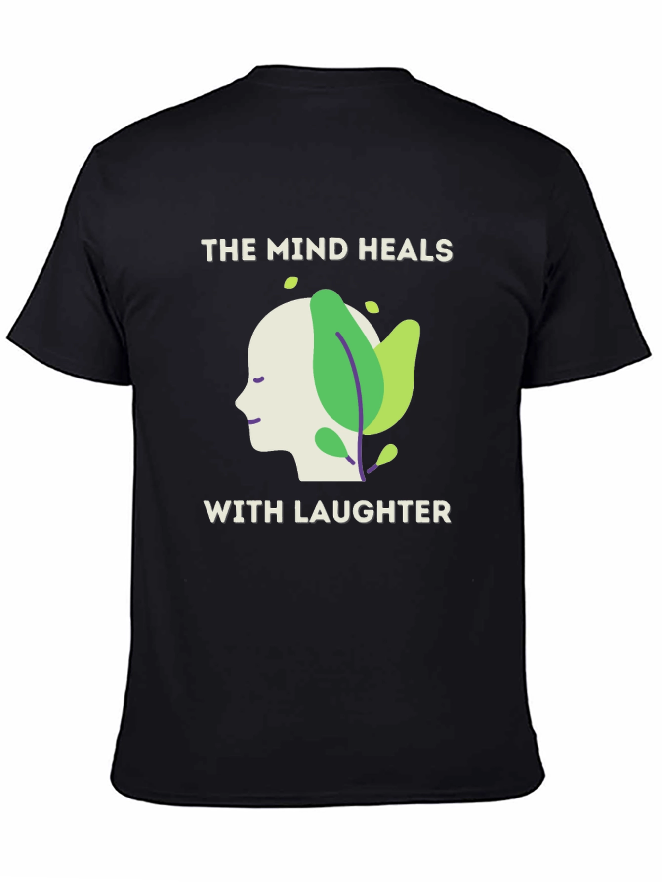 The Mind Heals with Laughter Graphic Tee