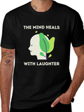 The Mind Heals with Laughter Graphic Tee