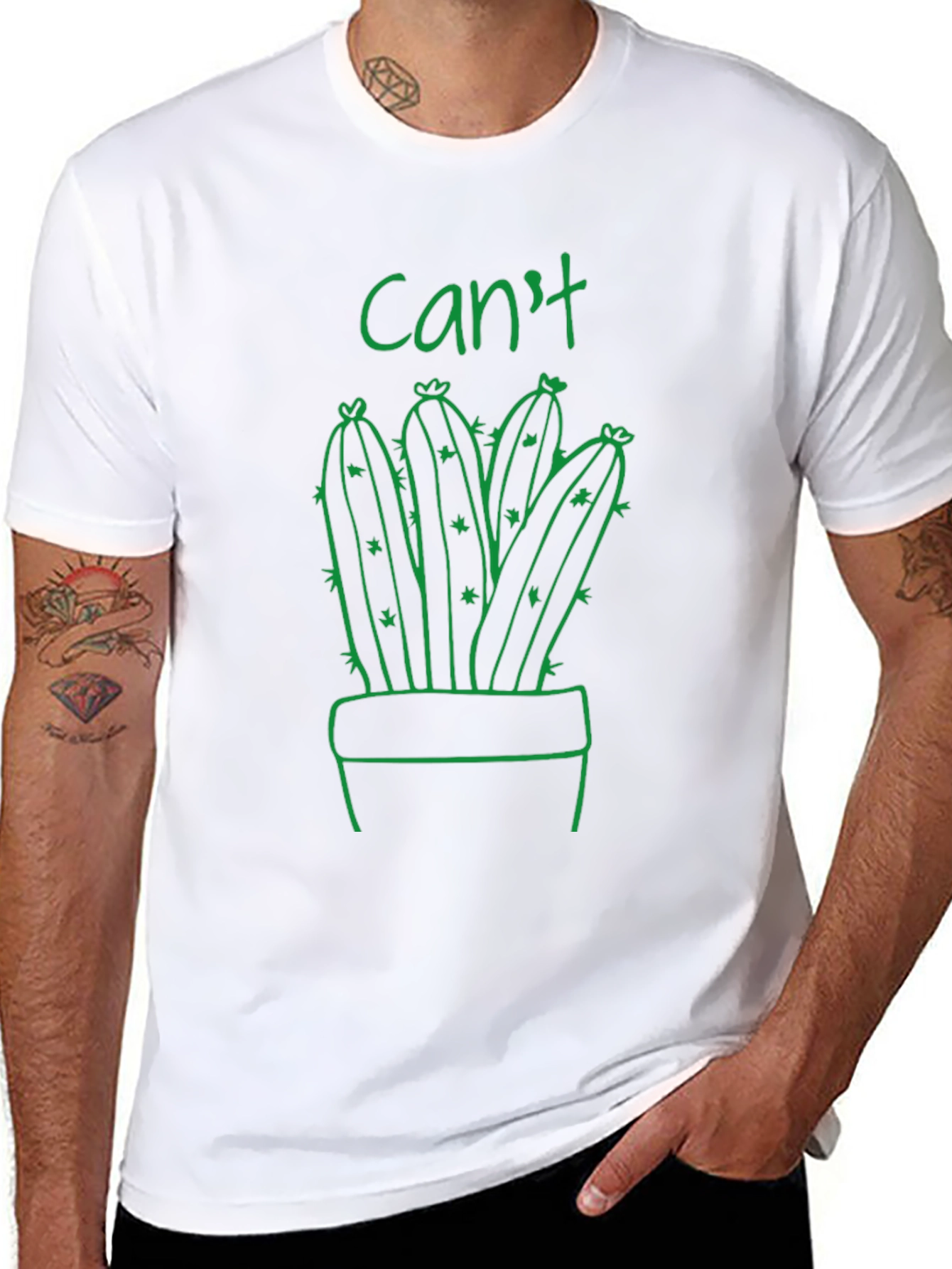 Cactus Pun Graphic Tee - Cant