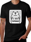 I See Spring Groundhog T-Shirt