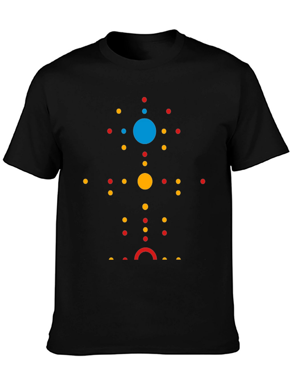 Abstract Dot Pattern Tee