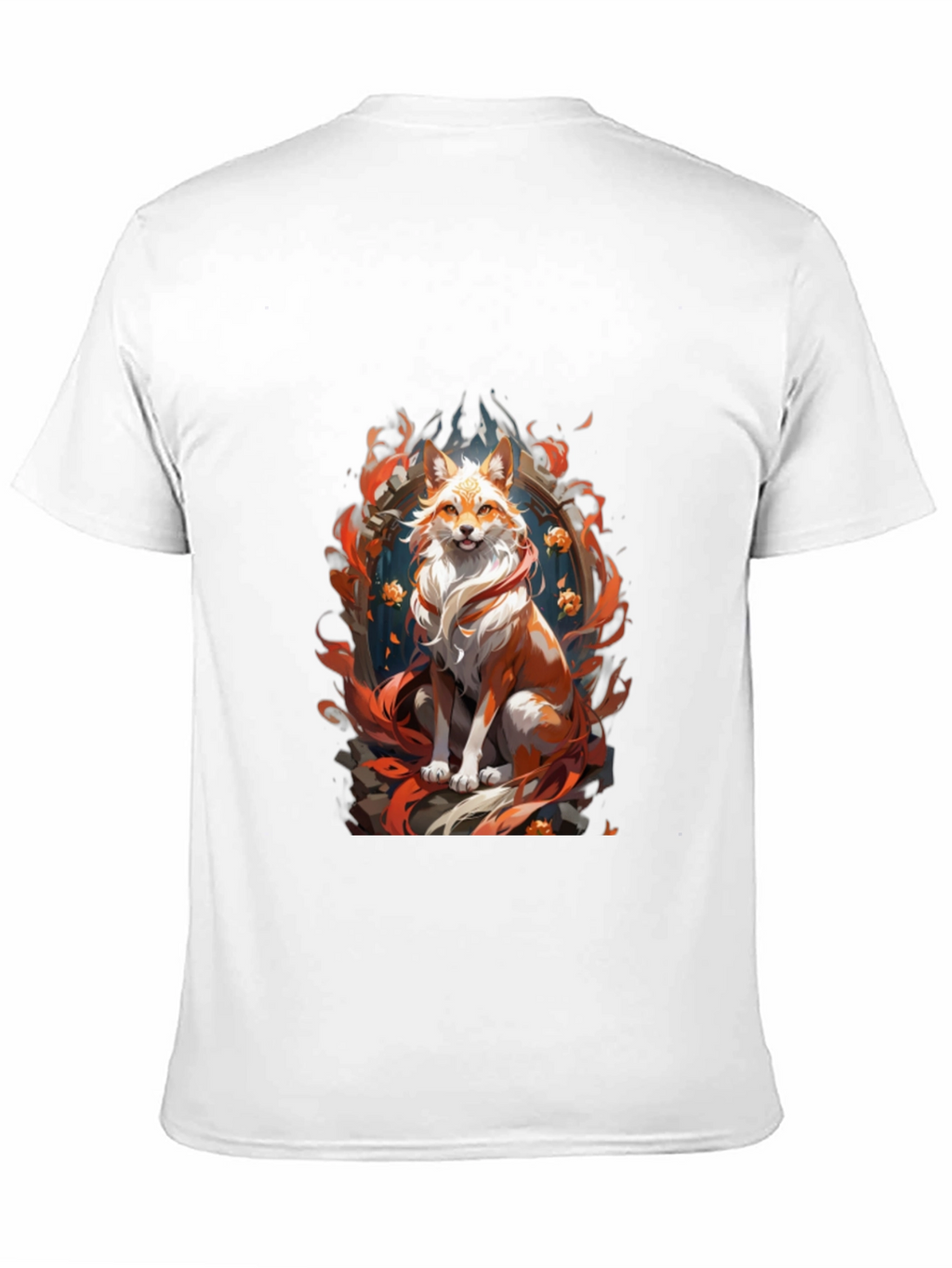 Fox Spirit Graphic Tee - Mens Black T-Shirt