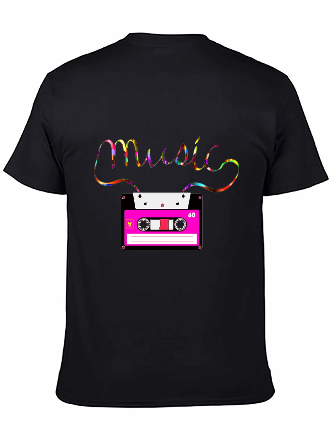 Retro Music Cassette Tape T-Shirt