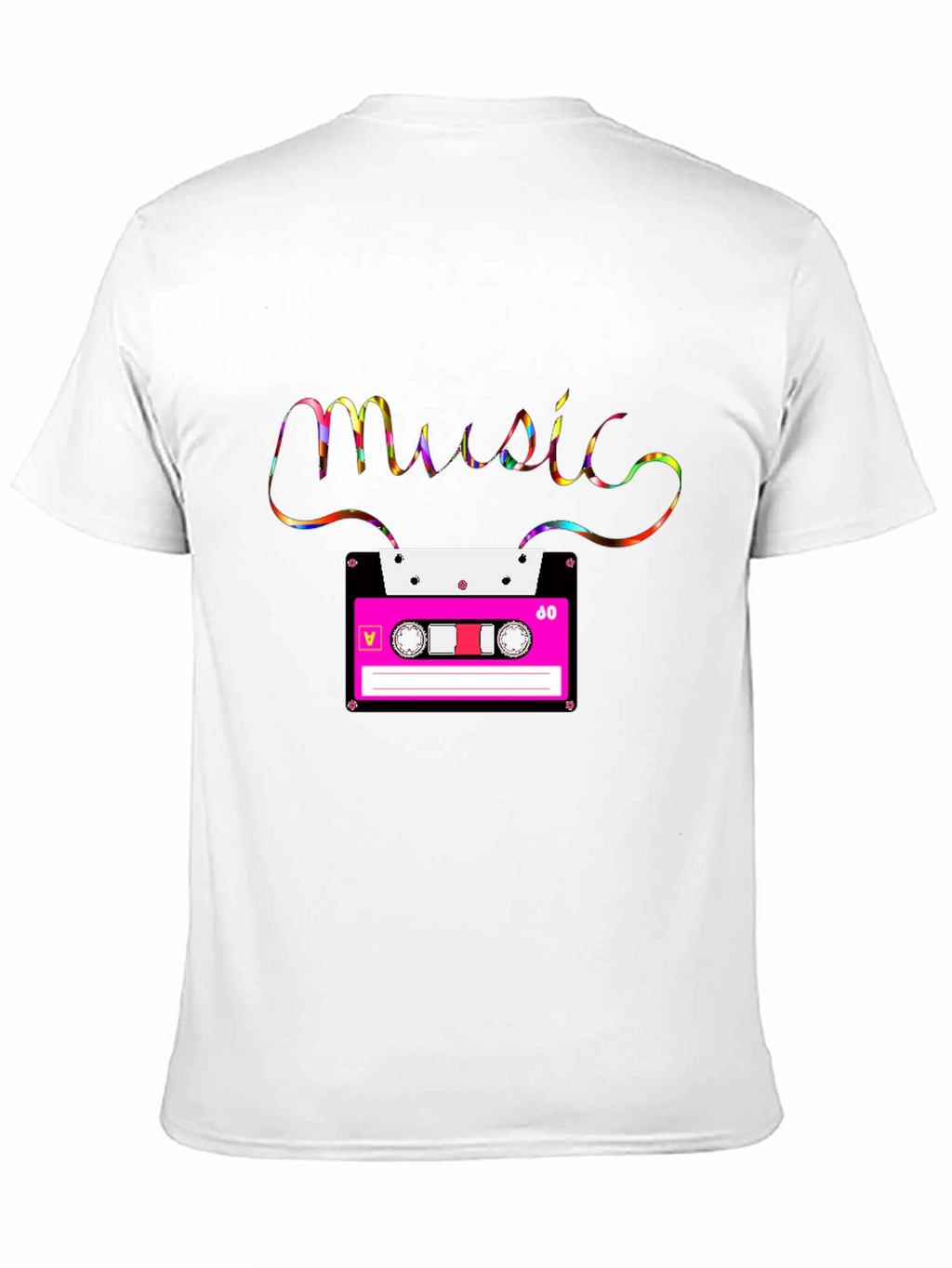 Retro Music Cassette Tape T-Shirt