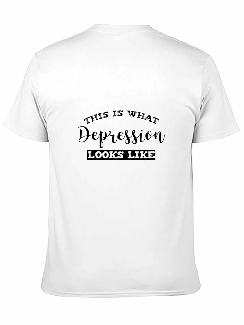 Depression Awareness Tee - This Is What Looks Like