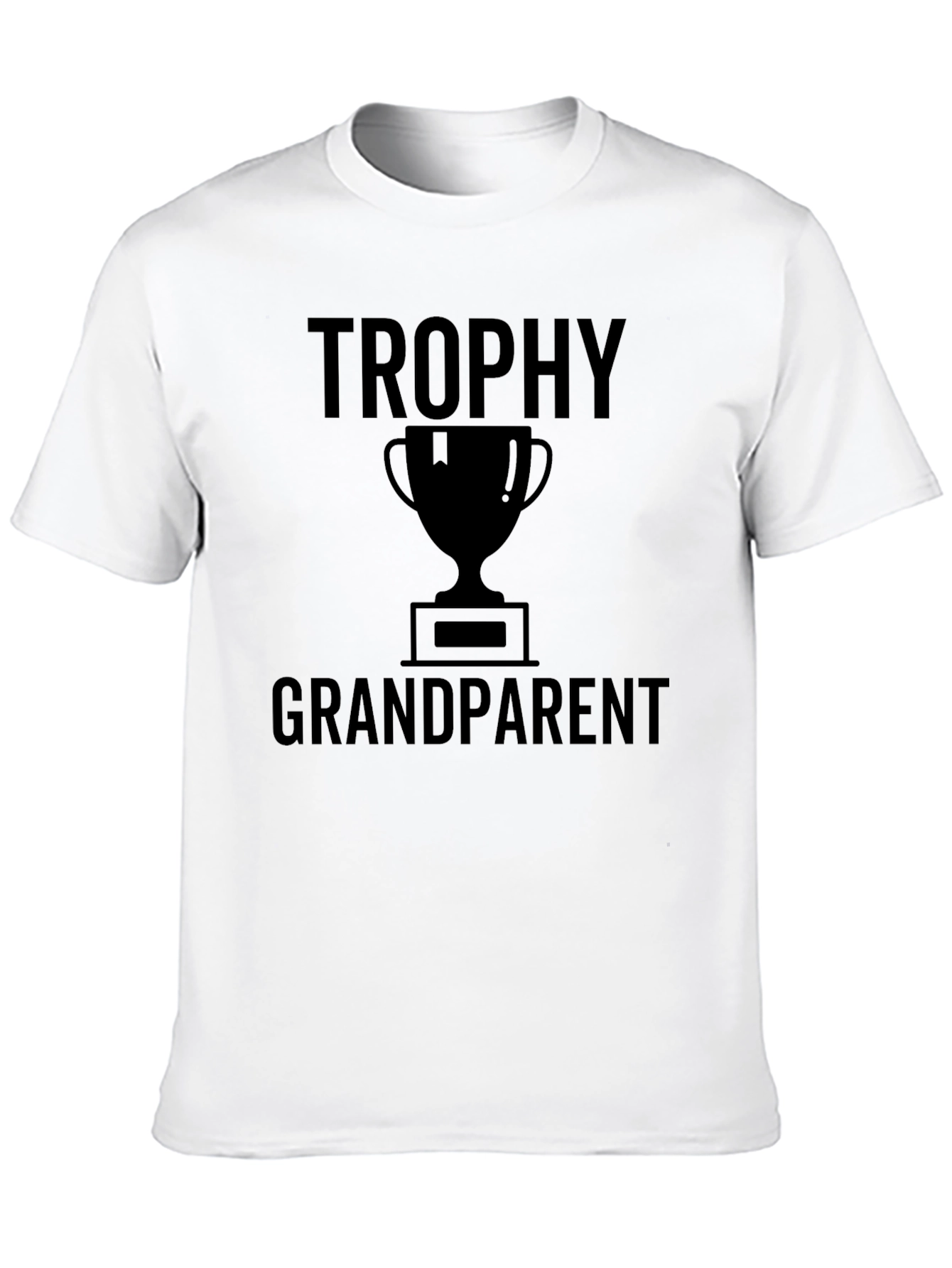 Trophy Grandparent Black T-Shirt