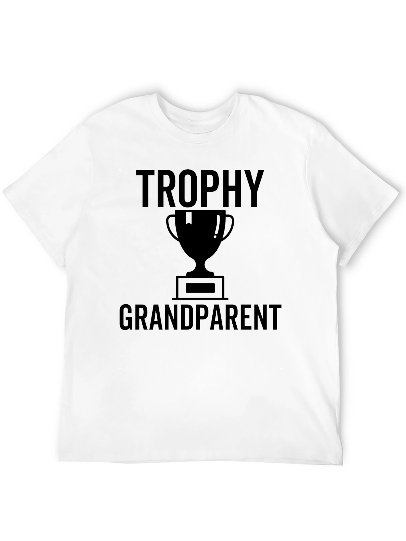 Trophy Grandparent Black T-Shirt