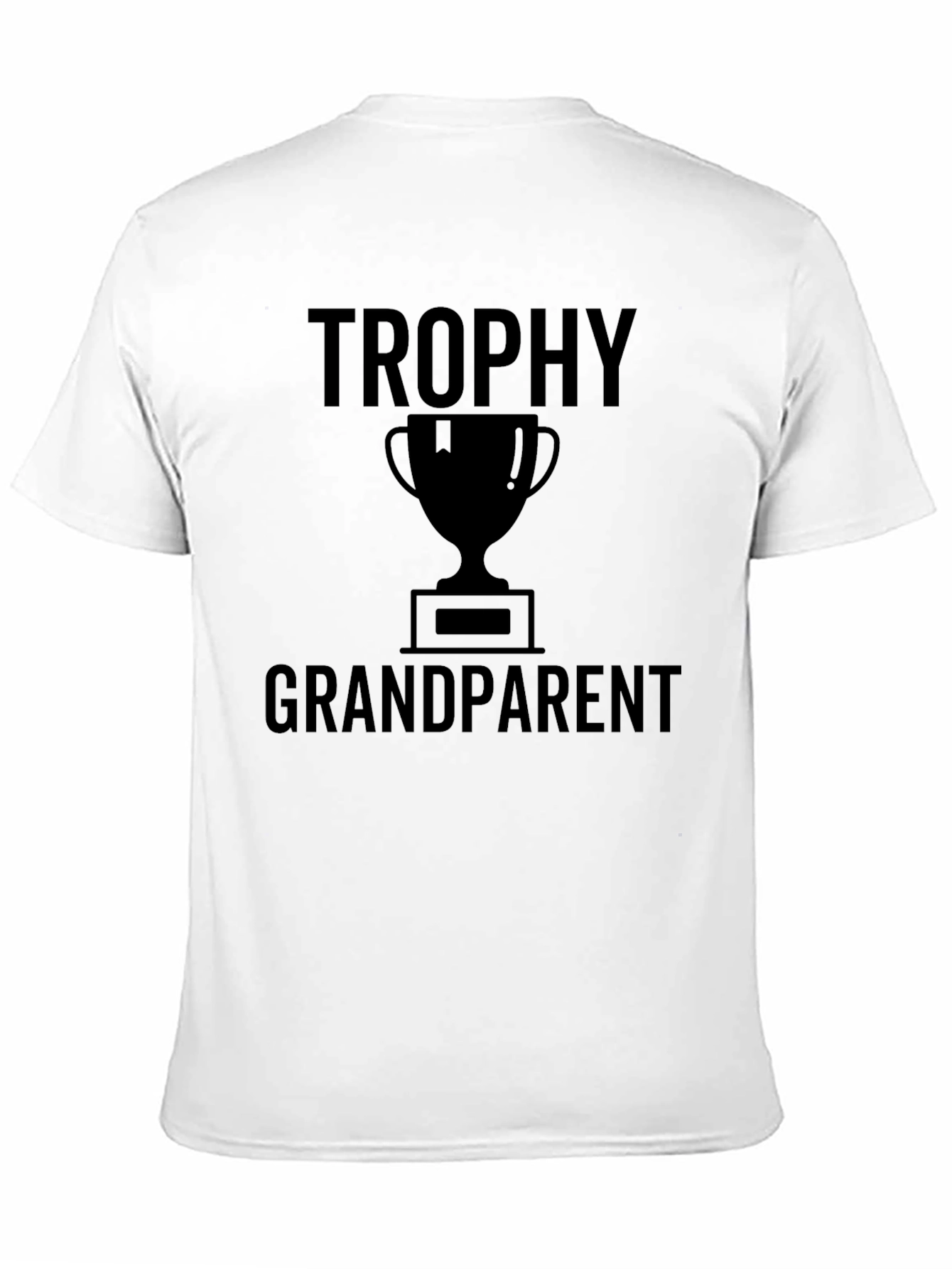 Trophy Grandparent Black T-Shirt