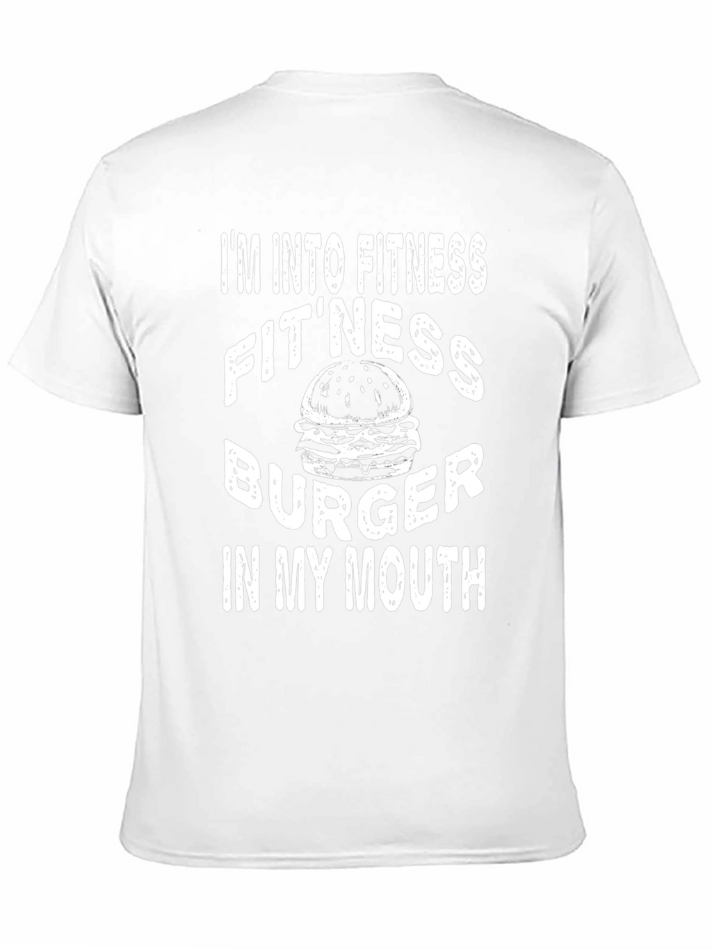 Fitness Burger T-Shirt - Funny Foodie Tee