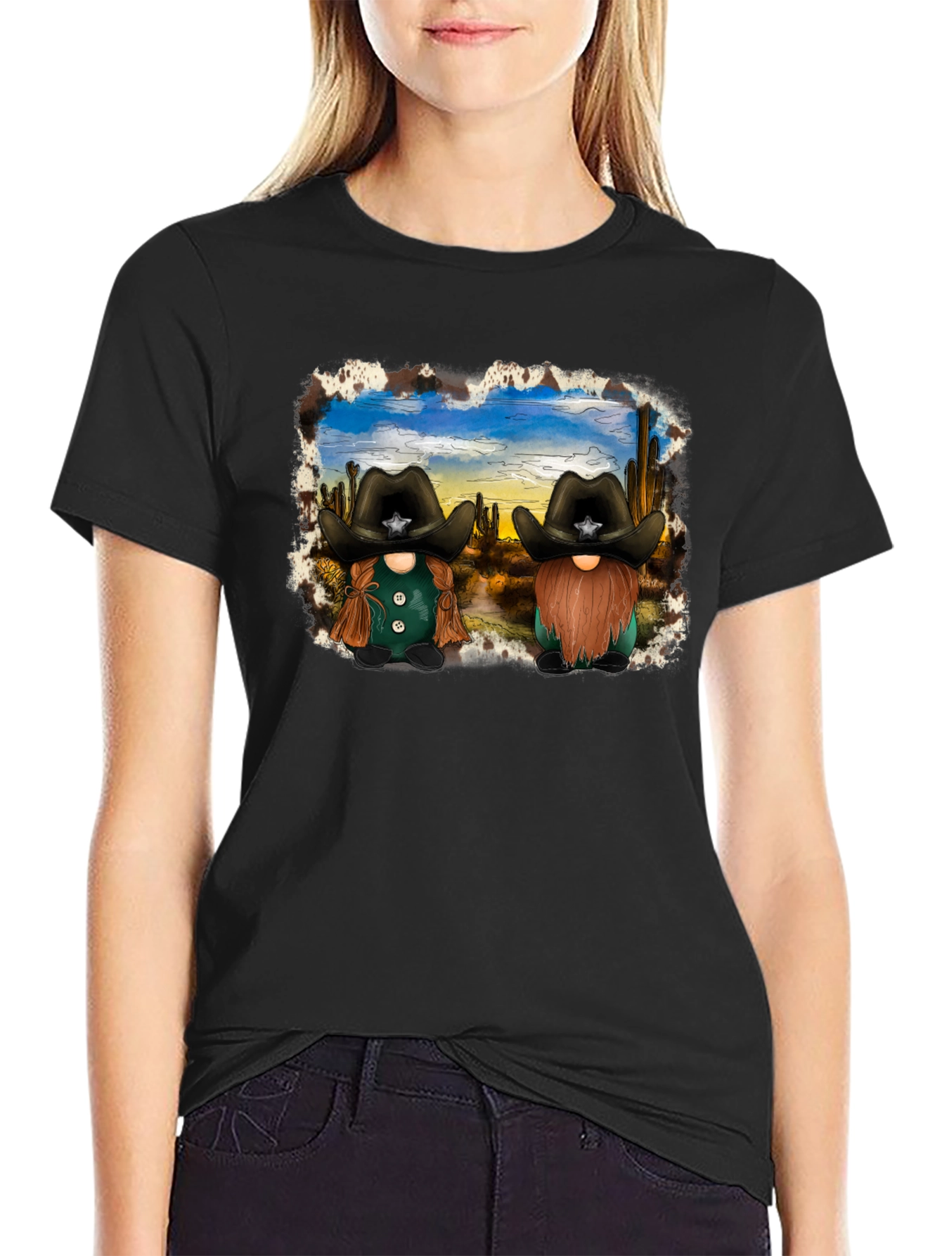 Cowboy Gnomes Graphic Tee