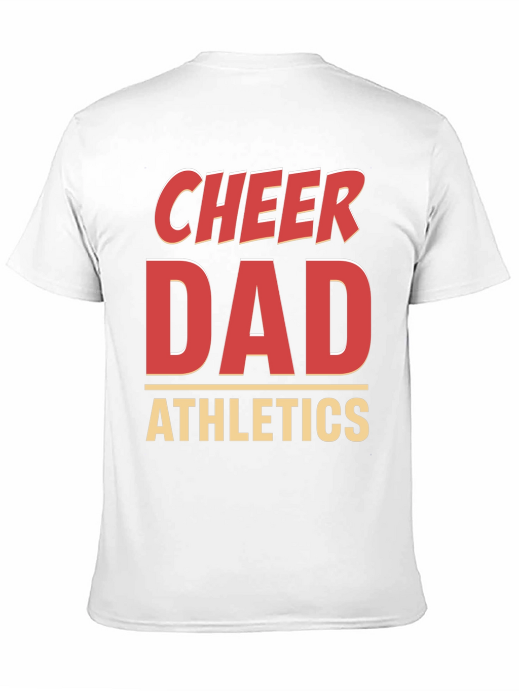 Cheer Dad Athletics Graphic T-Shirt