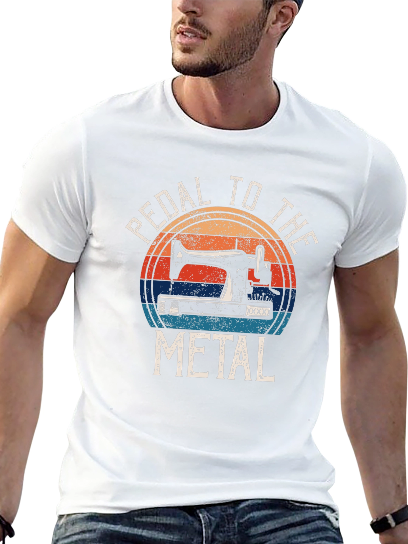 Pedal to the Metal Sewing T-Shirt