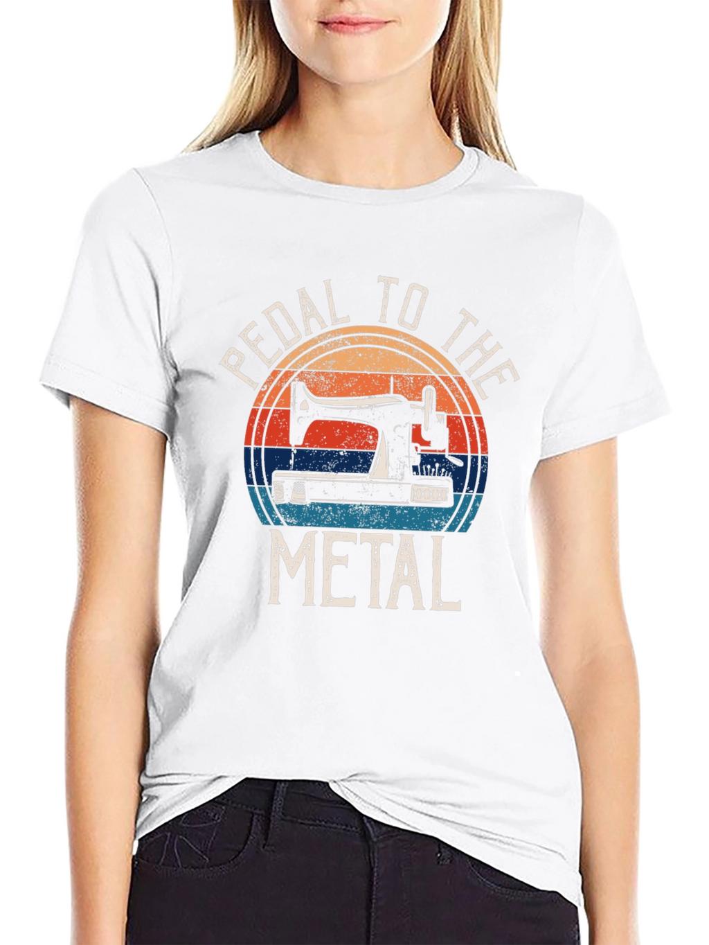 Pedal to the Metal Sewing T-Shirt