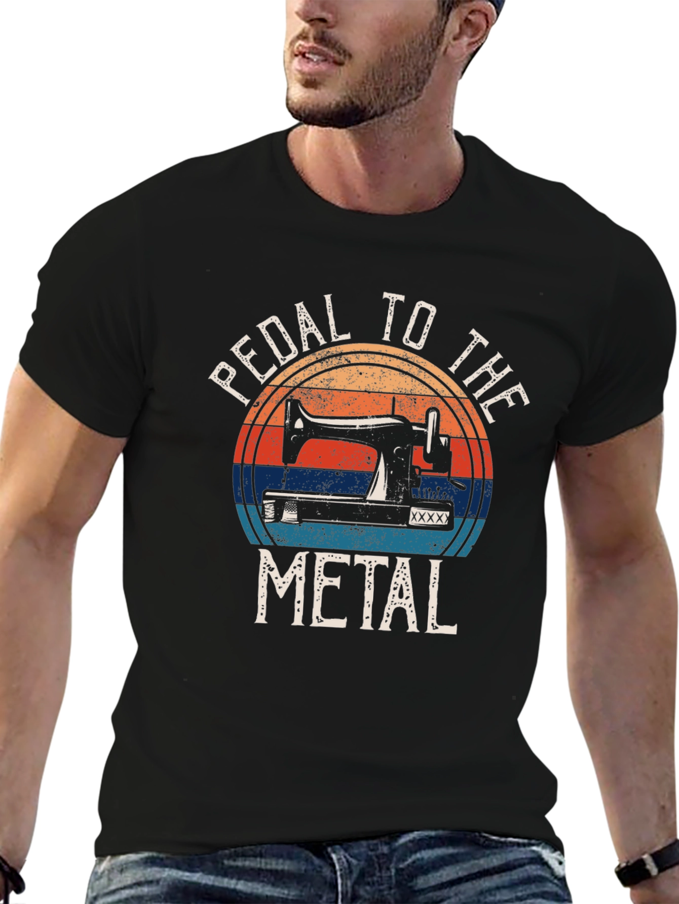 Pedal to the Metal Sewing T-Shirt