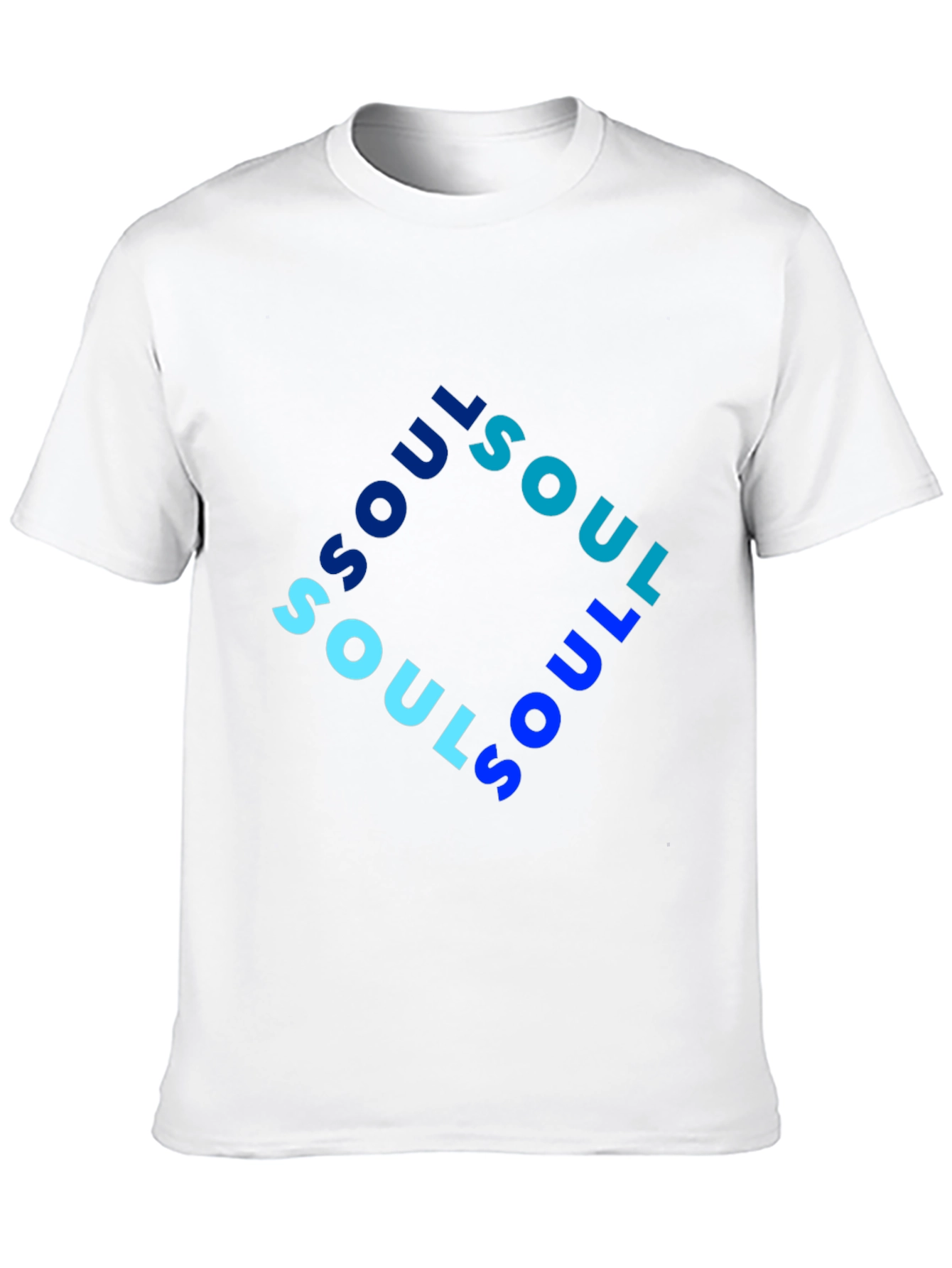 Soul Graphic Print Mens Black T-Shirt