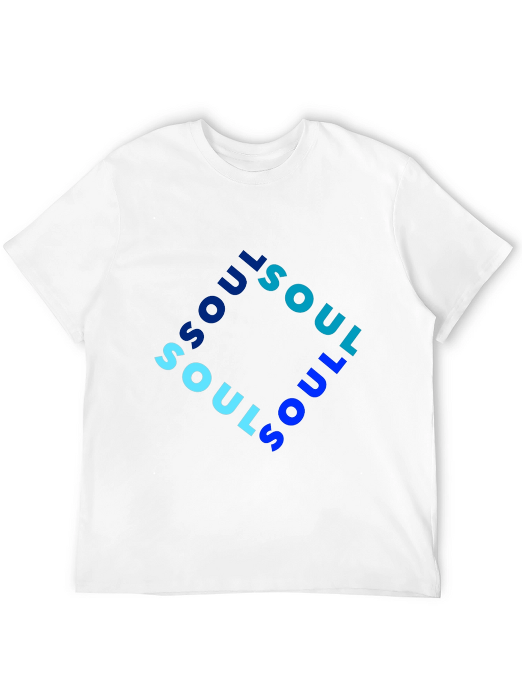 Soul Graphic Print Mens Black T-Shirt