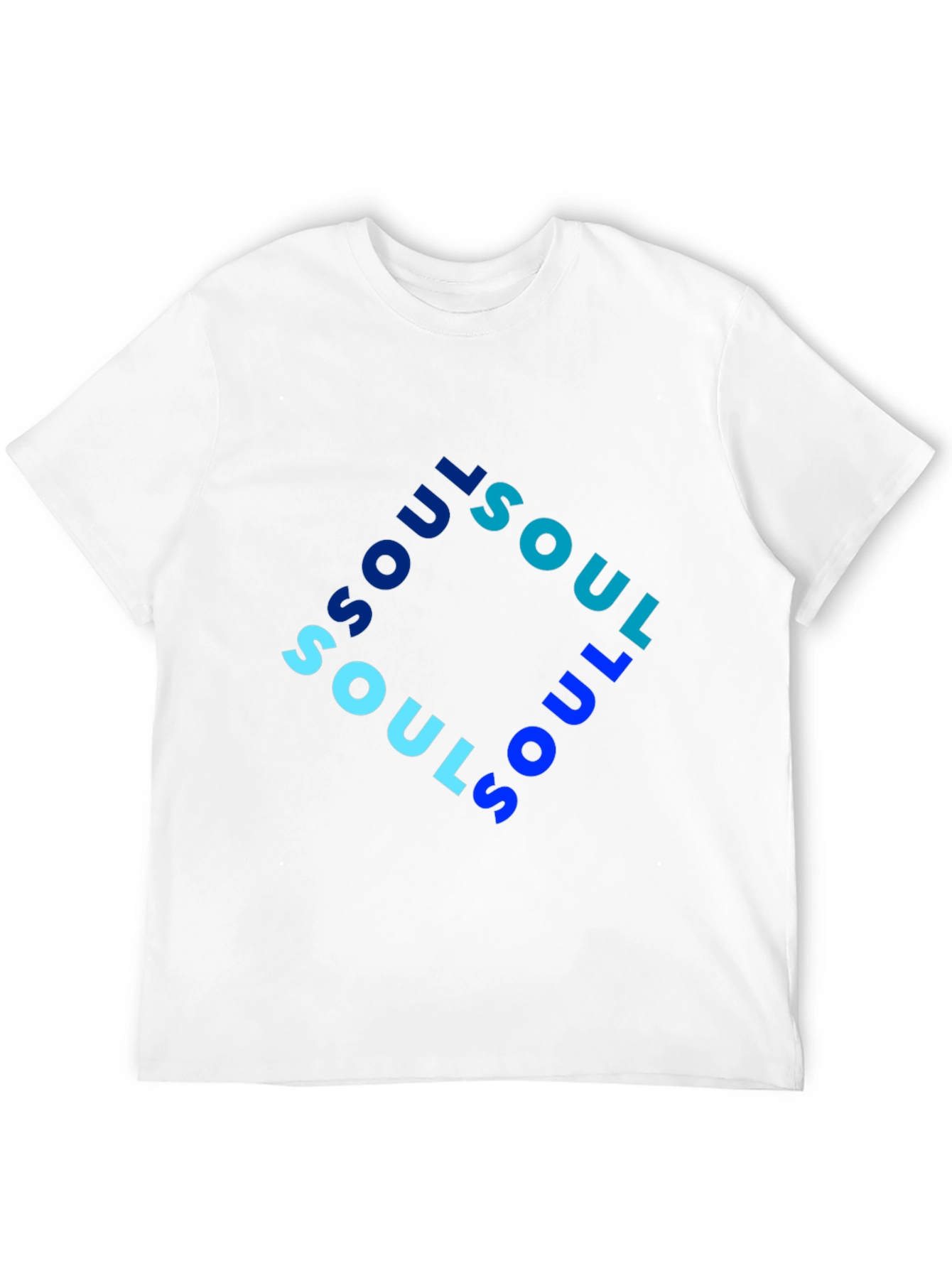 Soul Graphic Print Mens Black T-Shirt