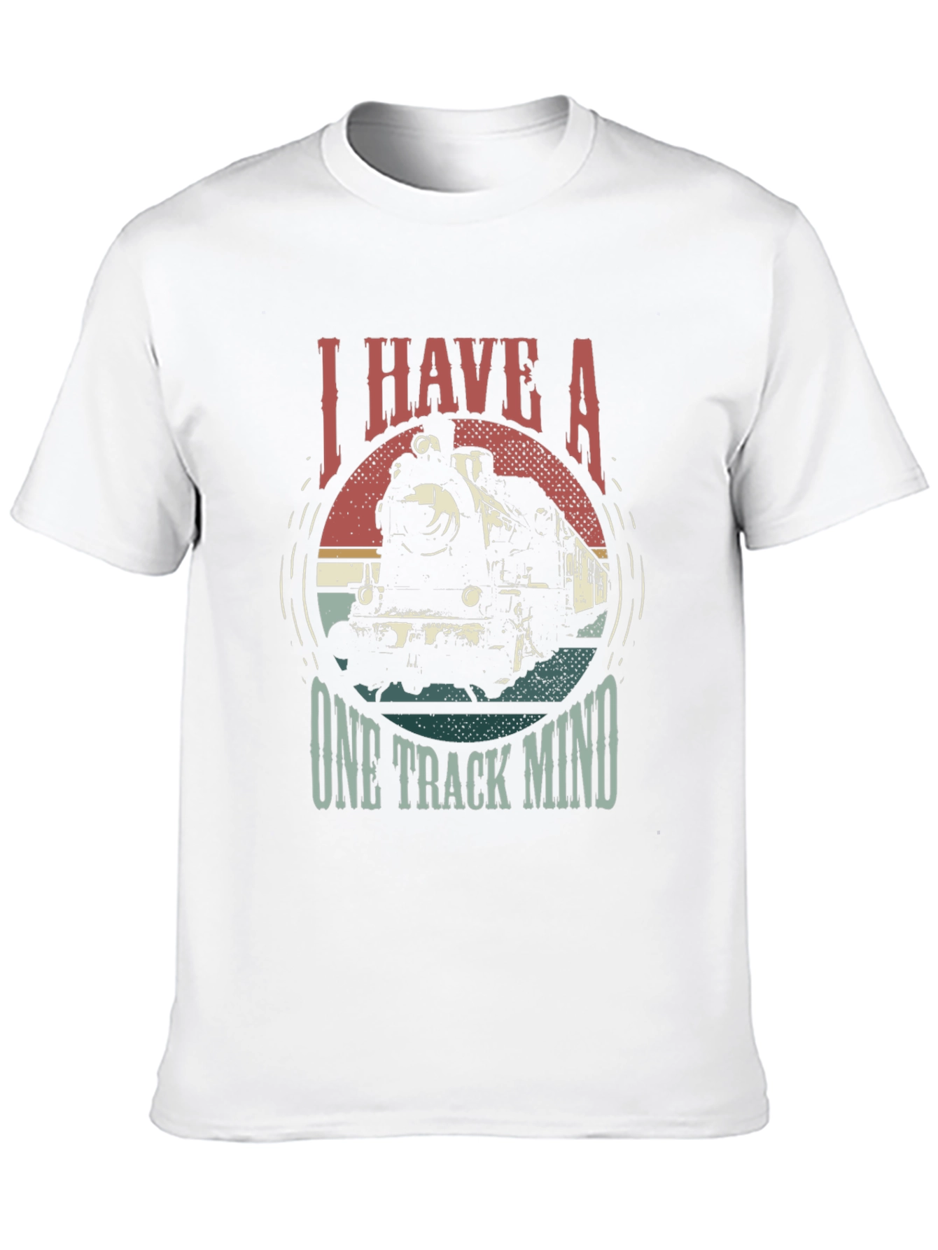 I Have A One Track Mind Train T-Shirt