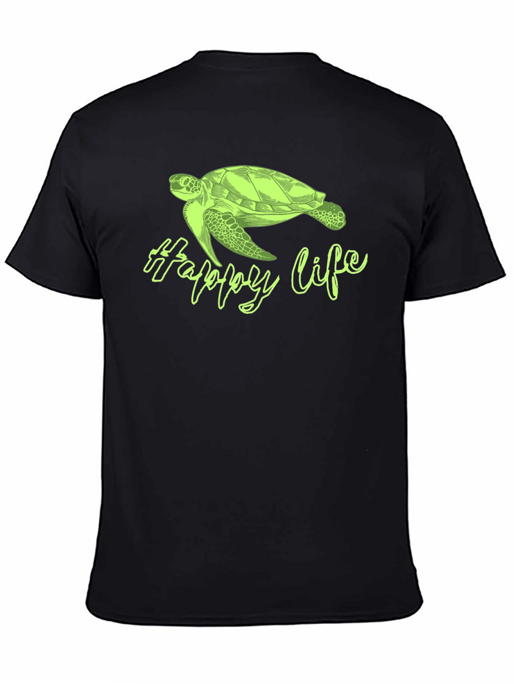 Happy Life Turtle T-Shirt - Relaxed Fit