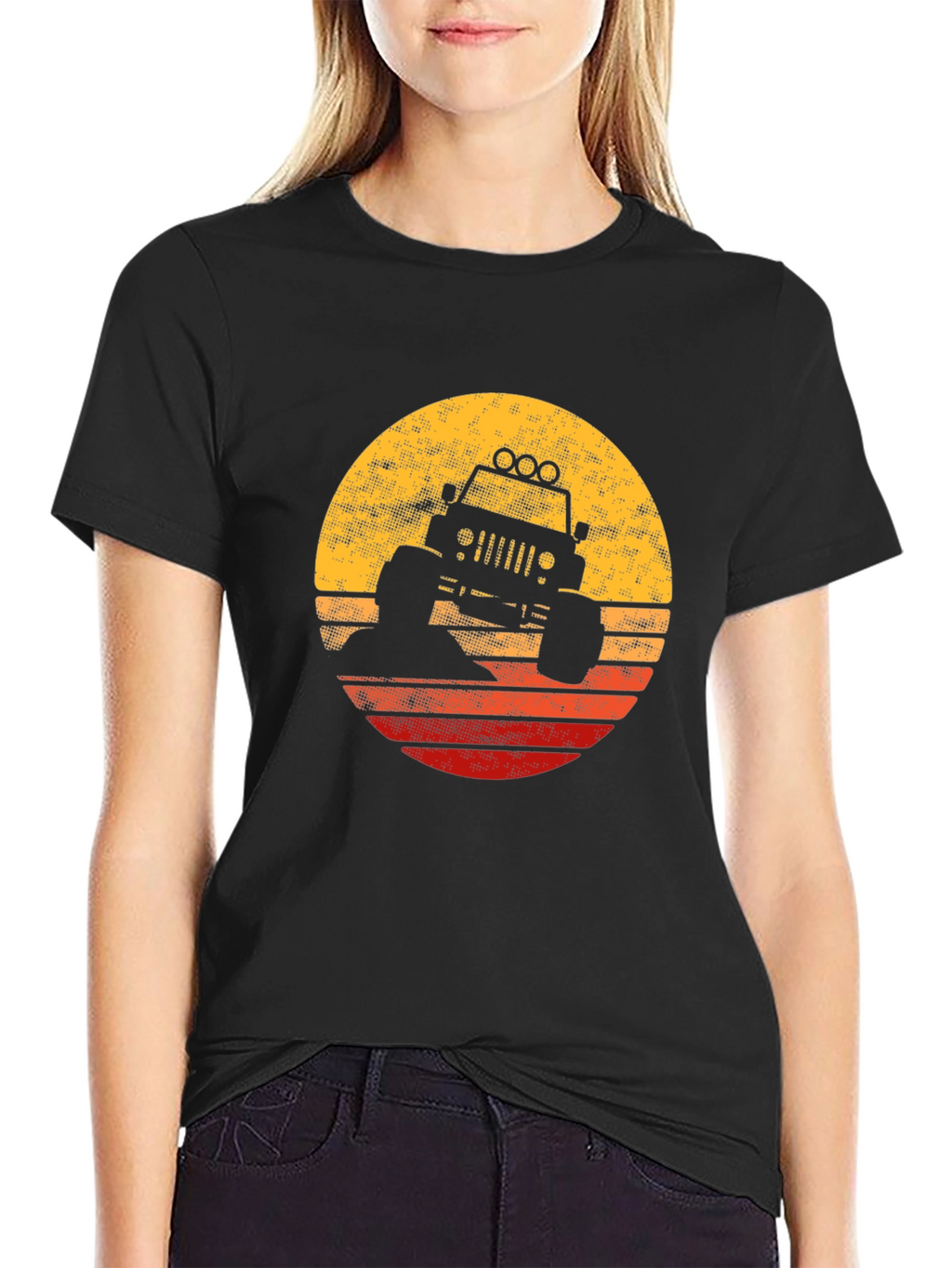 Off-Road Sunset Graphic Tee