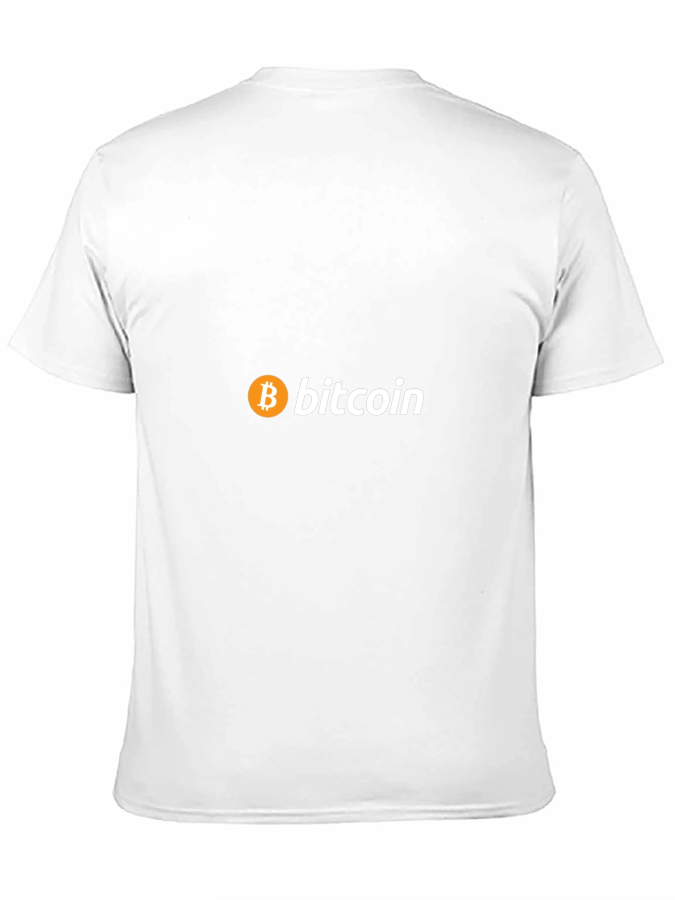 Bitcoin Logo Graphic T-Shirt - Black