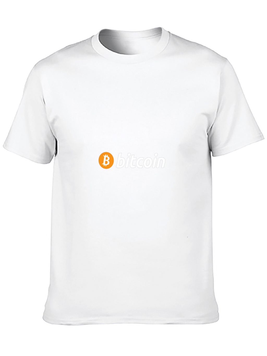 Bitcoin Logo Graphic T-Shirt - Black