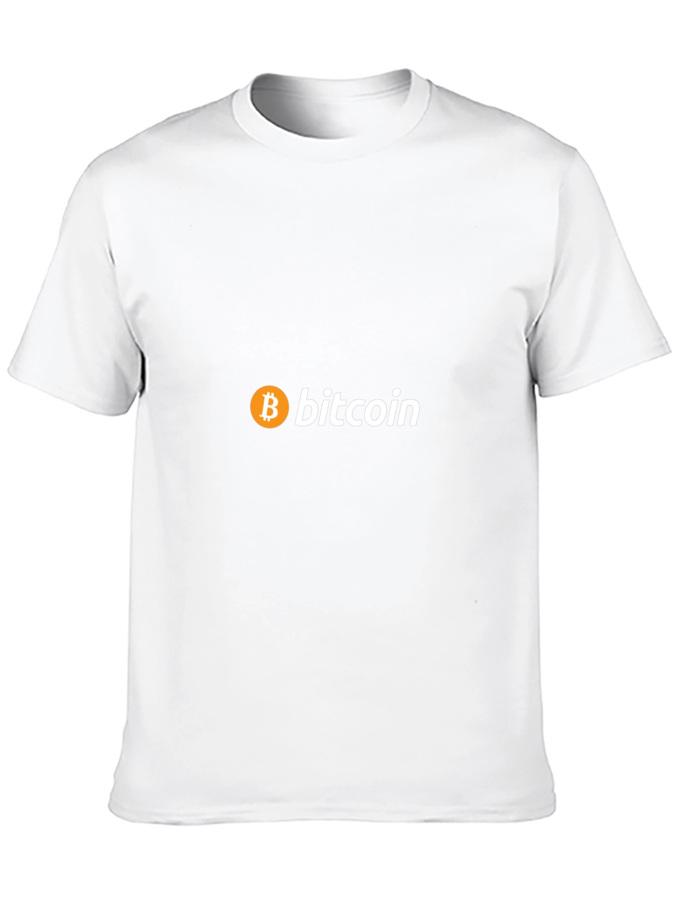 Bitcoin Logo Graphic T-Shirt - Black