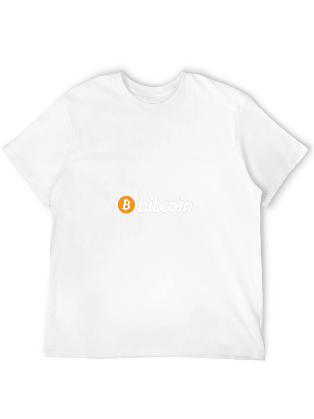 Bitcoin Logo Graphic T-Shirt - Black
