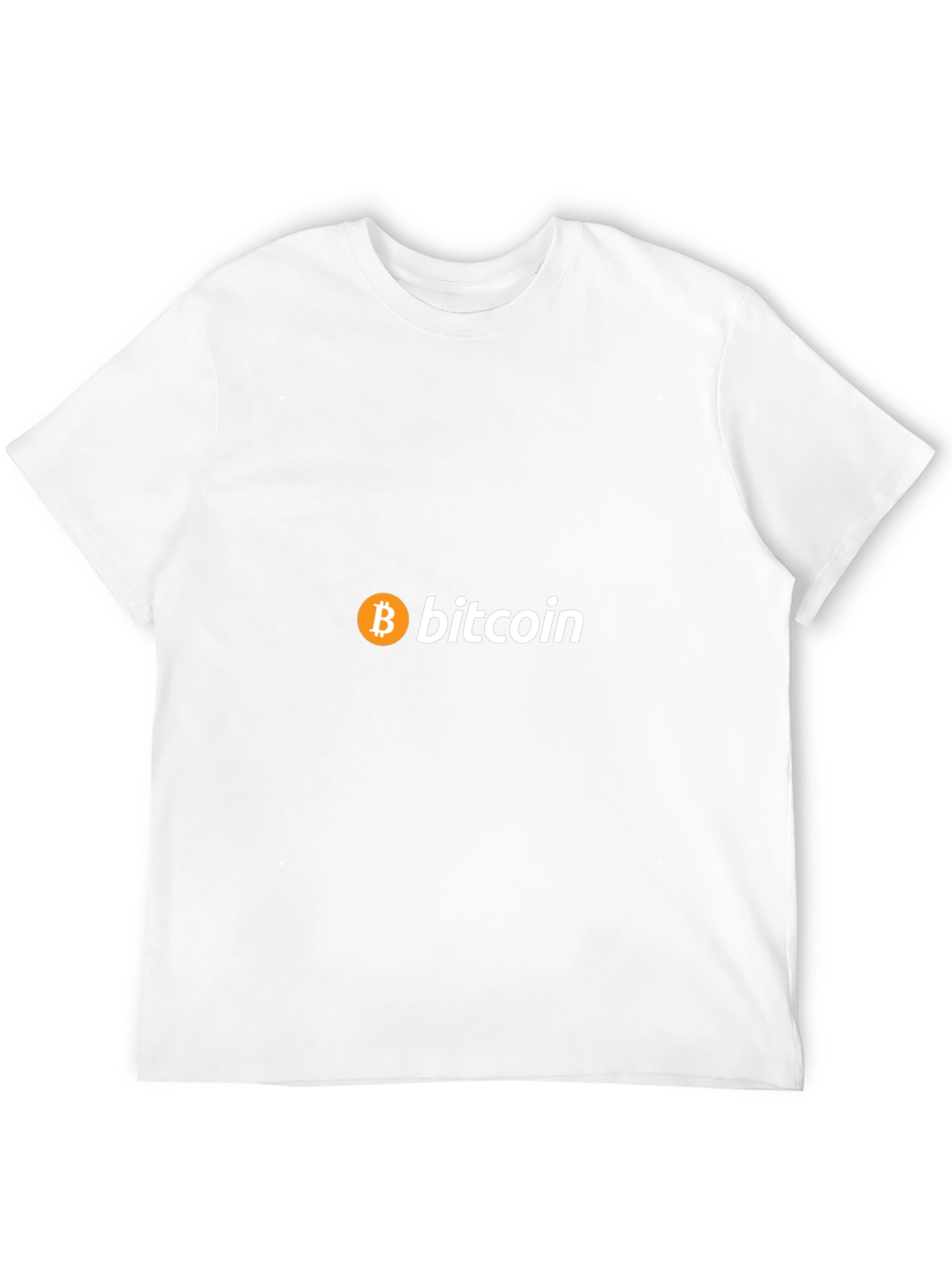 Bitcoin Logo Graphic T-Shirt - Black