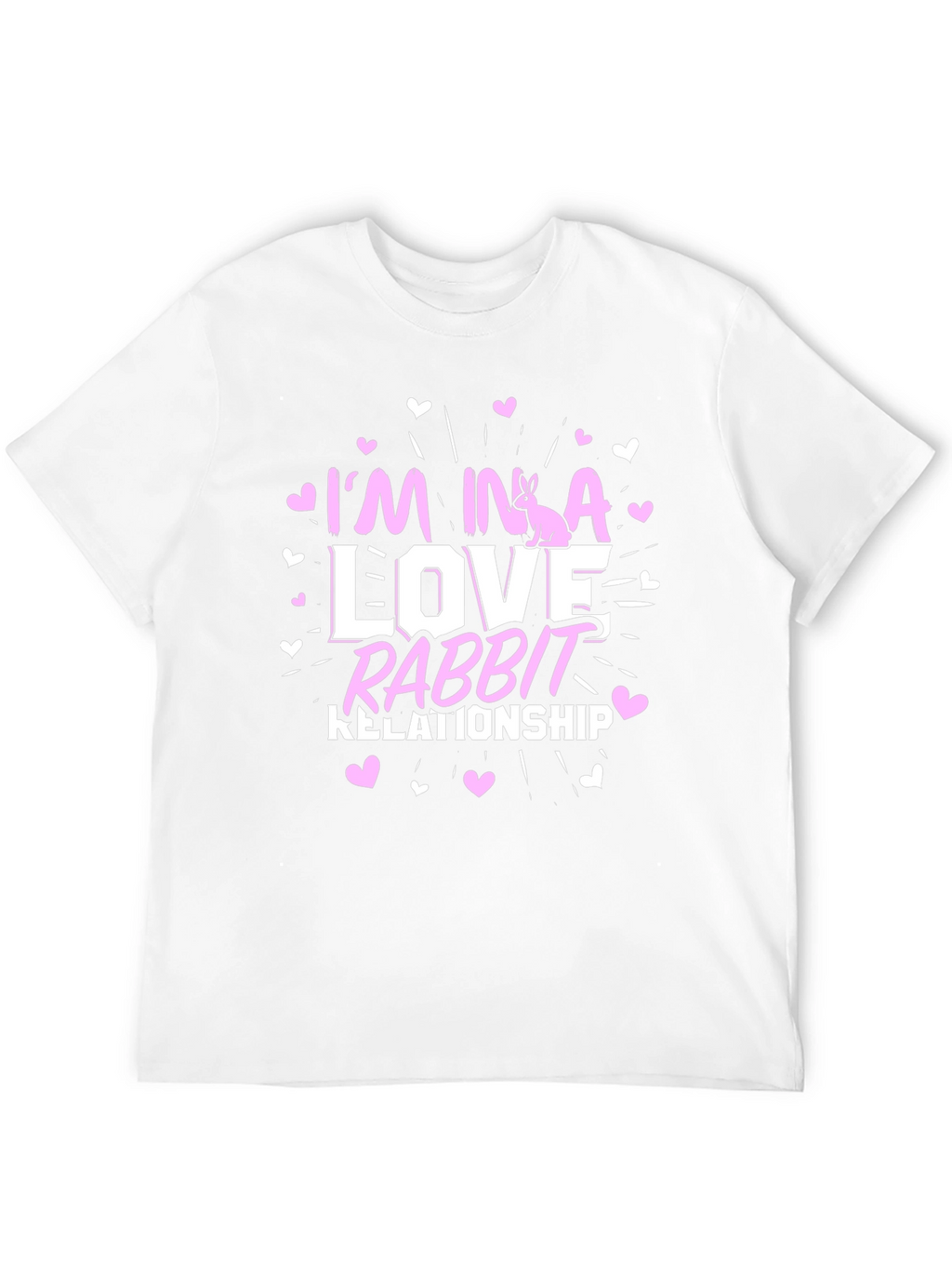 Love Rabbit Relationship T-Shirt