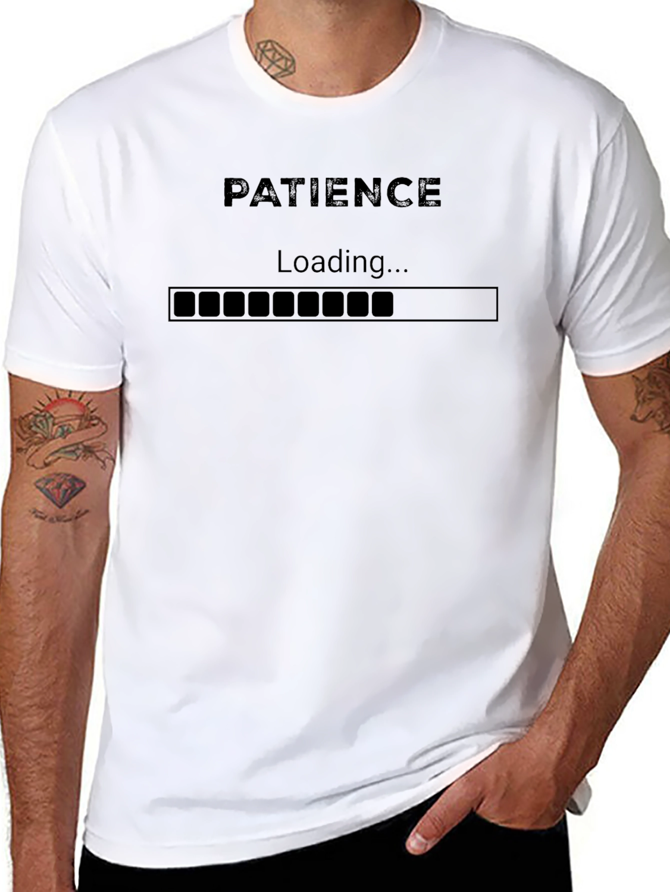 Patience Loading Funny Graphic T-Shirt