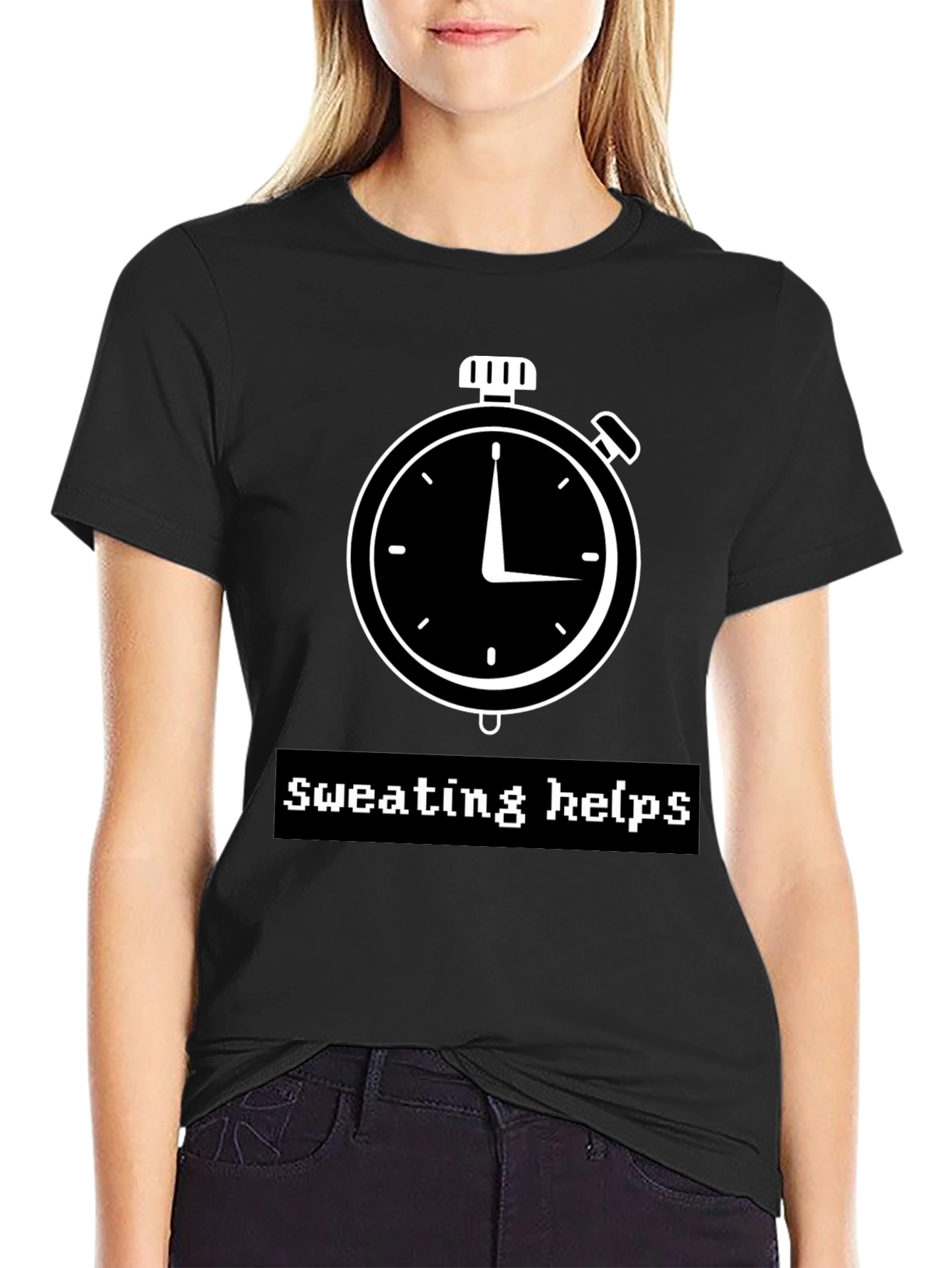Sweating Helps Graphic T-Shirt