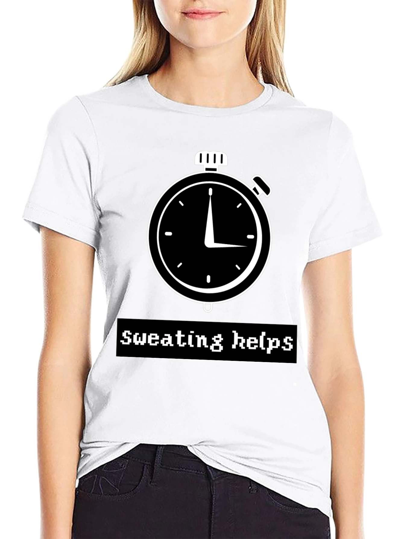 Sweating Helps Graphic T-Shirt