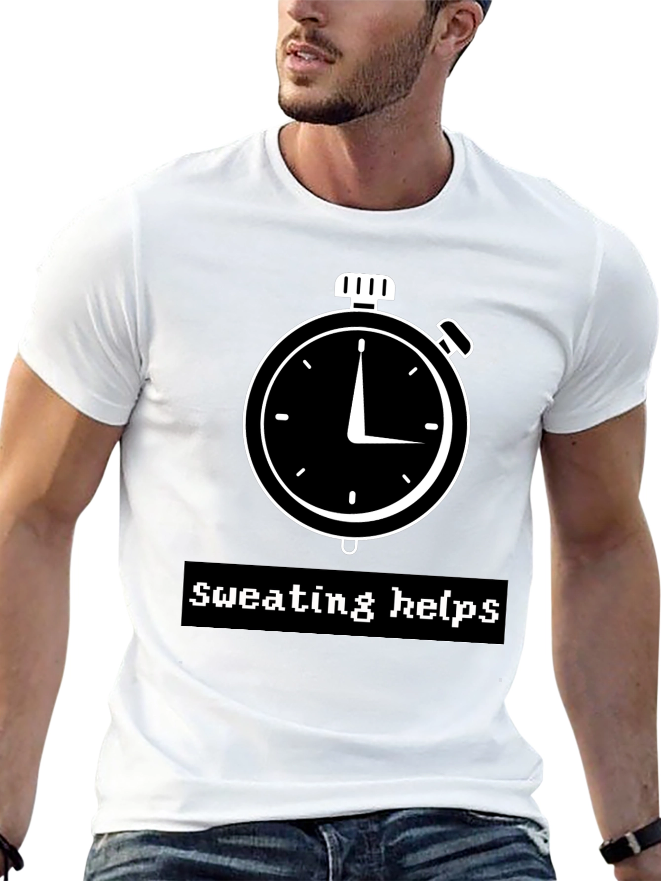 Sweating Helps Graphic T-Shirt