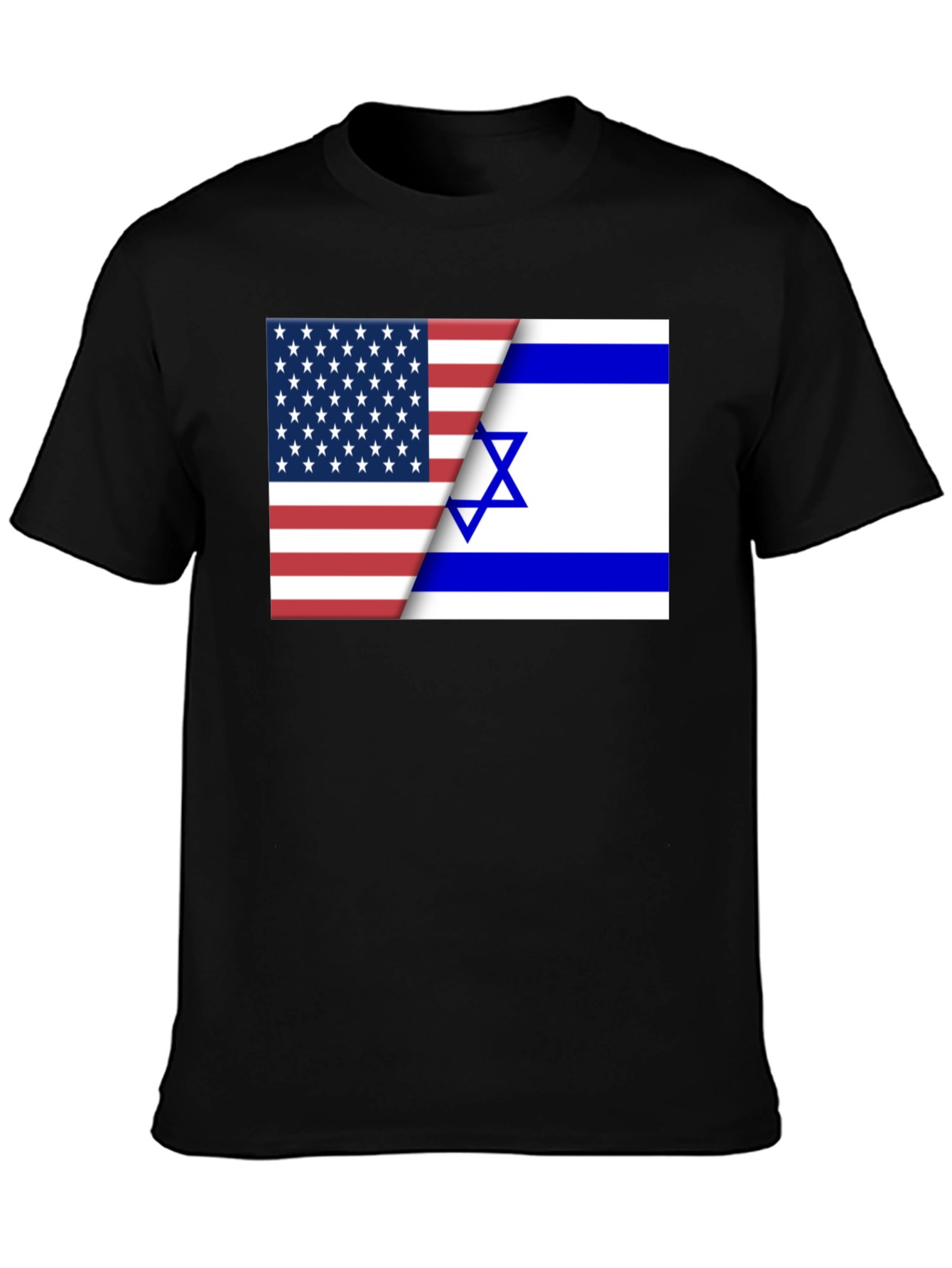 USA & Israel Flag T-Shirt