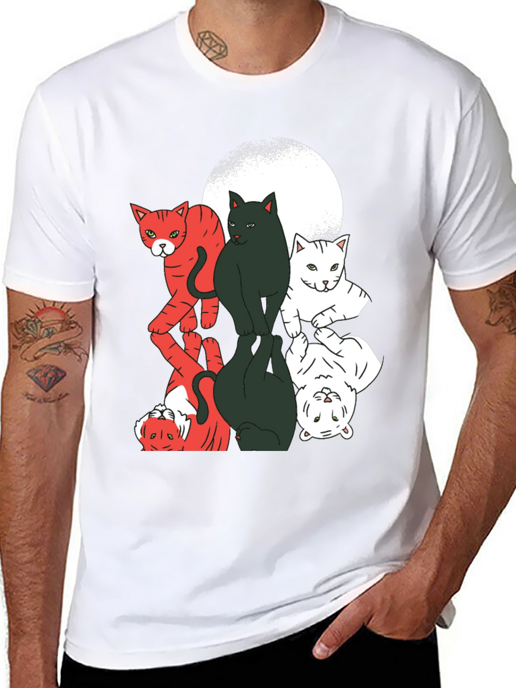 Cat Stacking T-Shirt