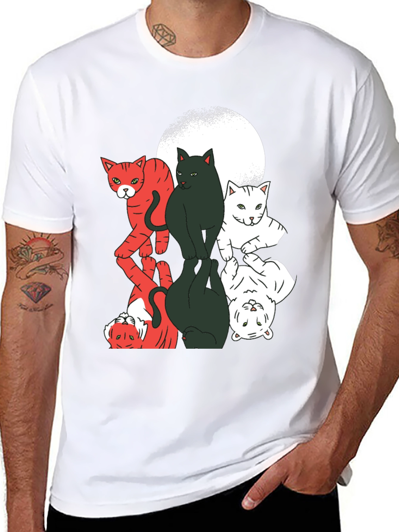 Cat Stacking T-Shirt
