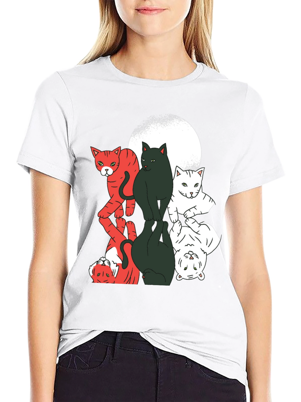 Cat Stacking T-Shirt
