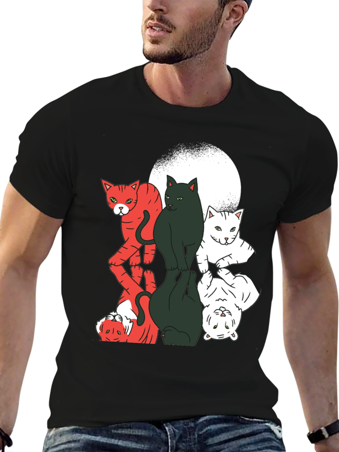 Cat Stacking T-Shirt