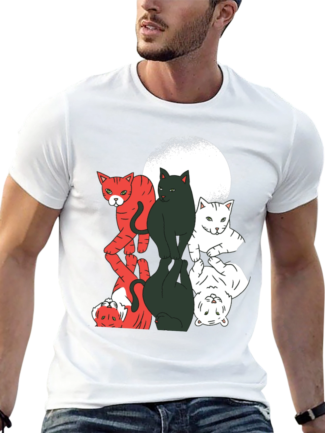 Cat Stacking T-Shirt