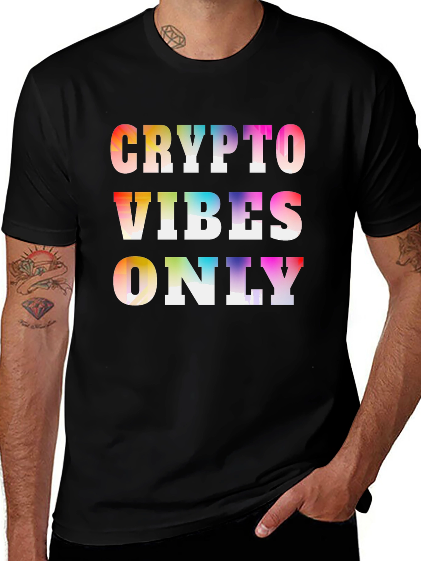 Crypto Vibes Only Graphic Tee